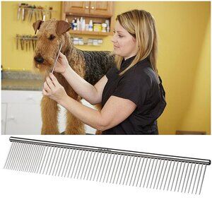 Andis Dog Comb 10" Steel Pet Grooming Tool All Sizes